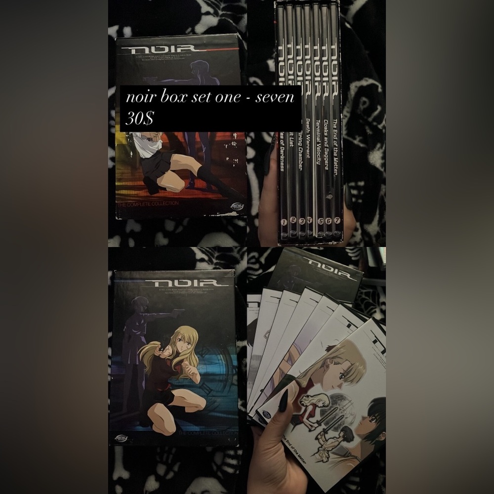 Noir the anime box set